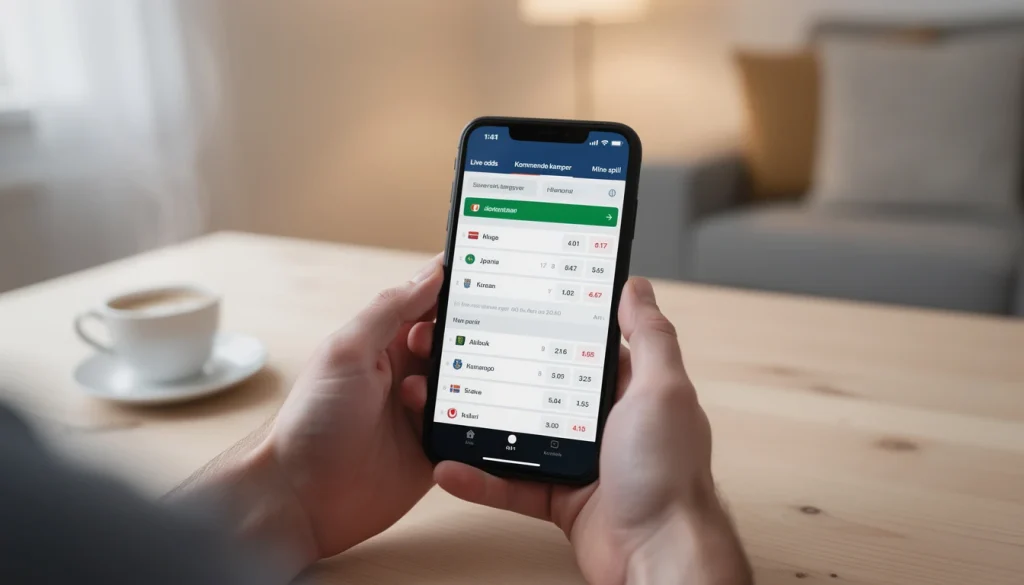 Sammenligning av Oddsen og Zimpler-bettingsider for norske spillere